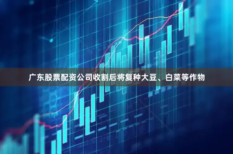 广东股票配资公司收割后将复种大豆、白菜等作物
